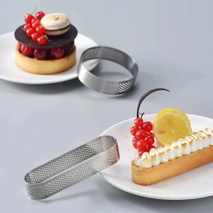 Stainless Steel Oval Tart Molds Set – Perfect Pastry Tools