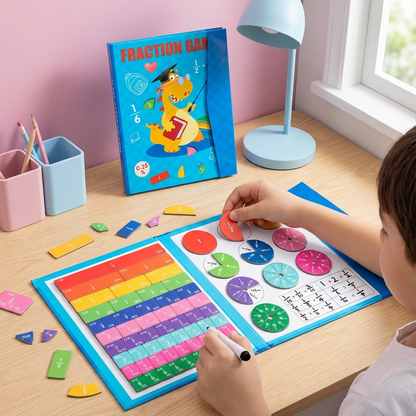Magnetic Math Game for Kids - Counting and Calculation Board