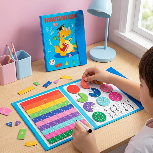 Magnetic Math Game for Kids - Counting and Calculation Board