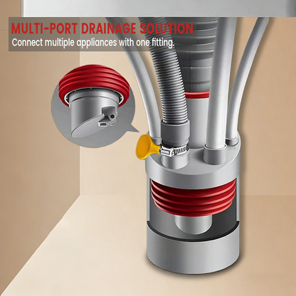 EasyFlow – Effortless, Leak-Free Multi-Device Drain Connection