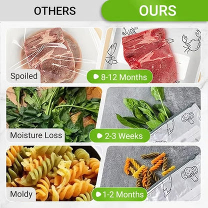 EcoSeal – Reusable Food Storage Bags for Freshness