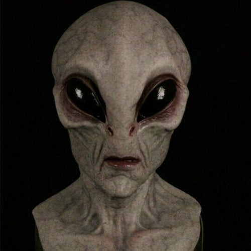 Realistic Halloween Costume Accessory - Alien Mask