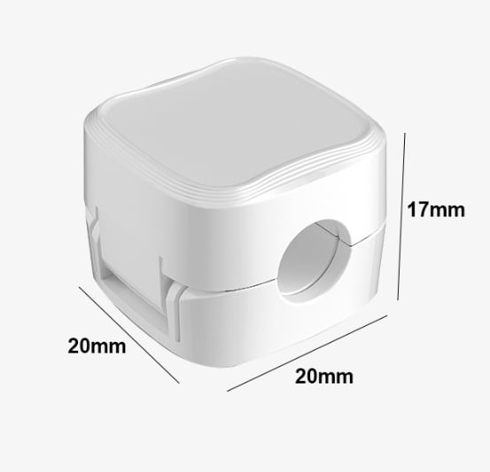 Magnetic Cable Organizers - Set of 4 for Neat Spaces