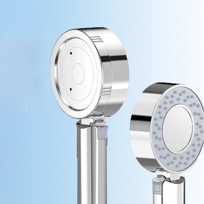 Adjustable Flow Round Showerhead – Compact and Water-Saving Design