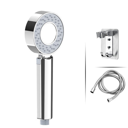 Adjustable Flow Round Showerhead – Compact and Water-Saving Design