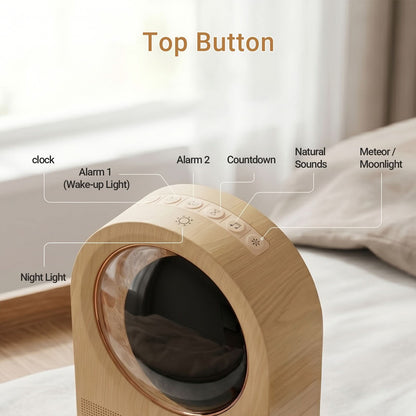 Sunrise Alarm Clock and White Noise Device for Better Sleep