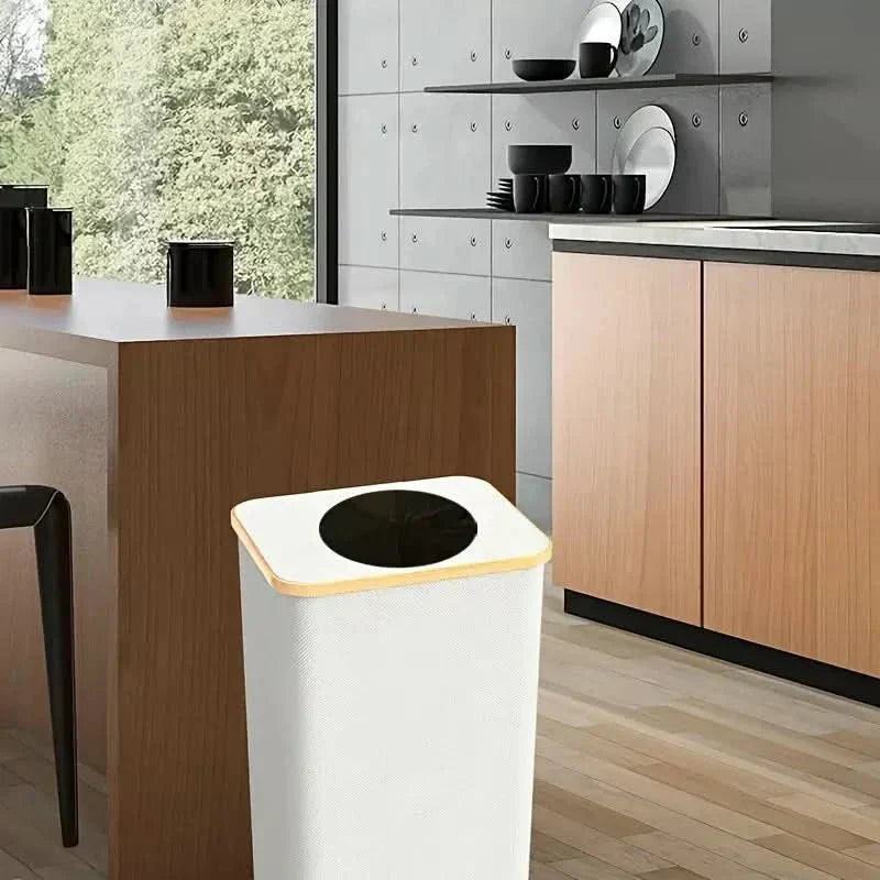 Compact 100-Liter Recycling Organizer | Foldable Waste Separator for Easy Storage