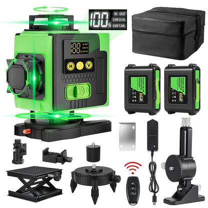 360-Degree Laser Leveling Tool for Accurate Construction Alignment