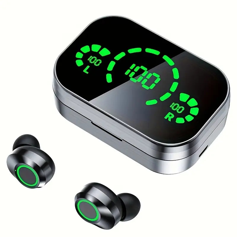 Wireless In-Ear Headphones with Charging Case – UltraBass Sport Earbuds