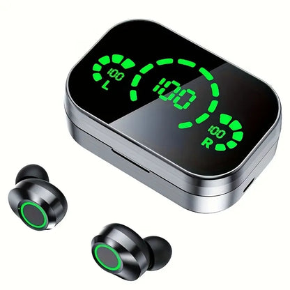 Wireless In-Ear Headphones with Charging Case – UltraBass Sport Earbuds