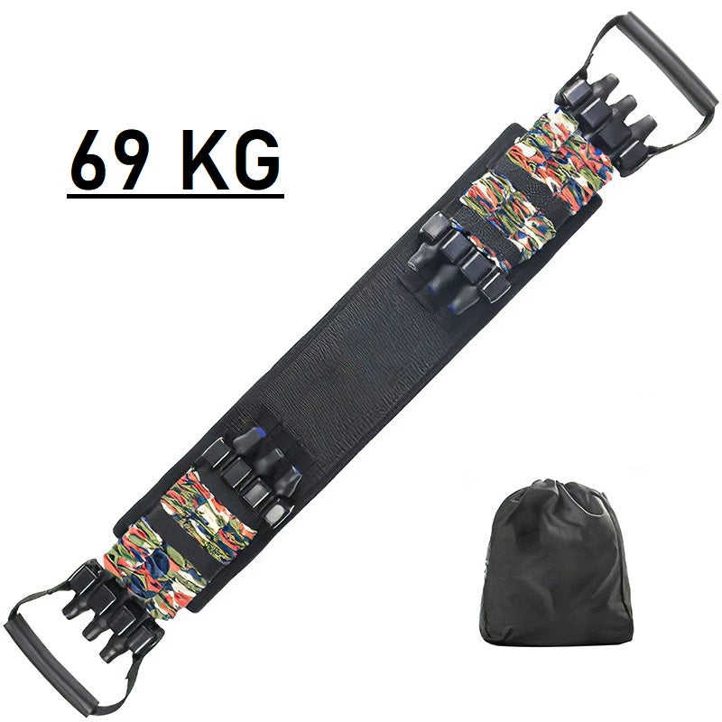 Workout Gear with Resistance Bands for Strength Training