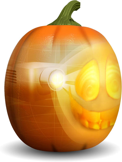 Interactive Halloween Pumpkin with Projector and Motion Sensor