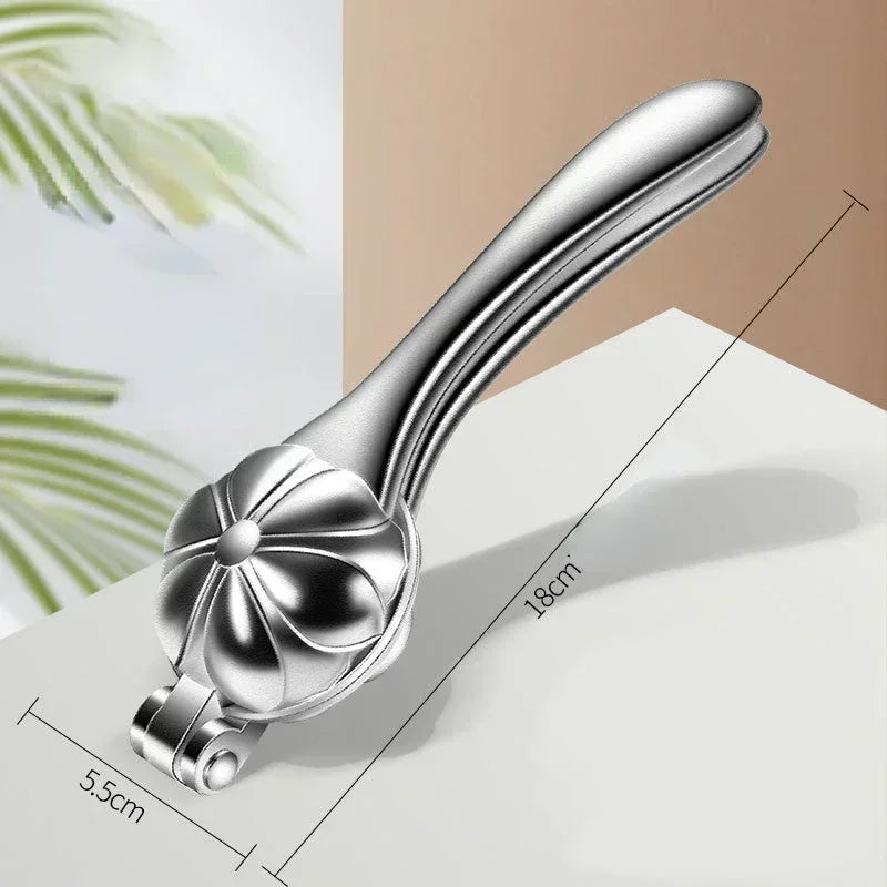 Stainless Steel Nut Cracker with Cross Blade and Shelling Aid