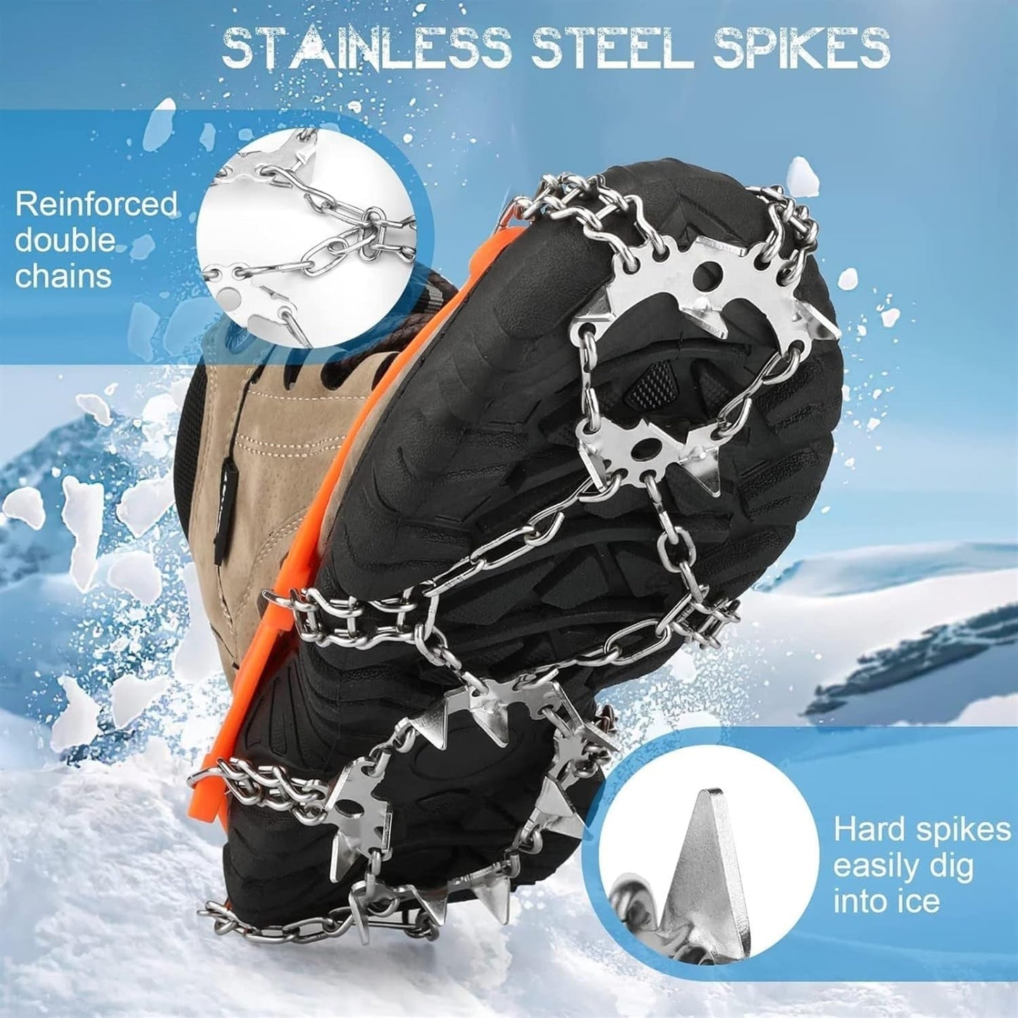 Safe Walking on Ice and Snow – Anti-Slip Traction Devices