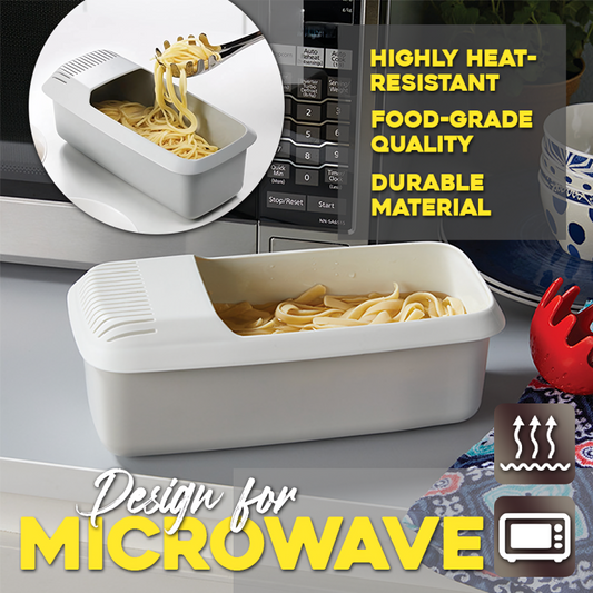 50% OFF | Microwave Safe Pasta Strainer – Last Day Discount