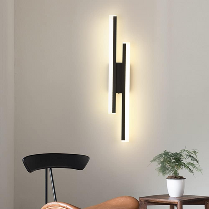 Minimalist Modern Indoor Slim LED Wall Fixture