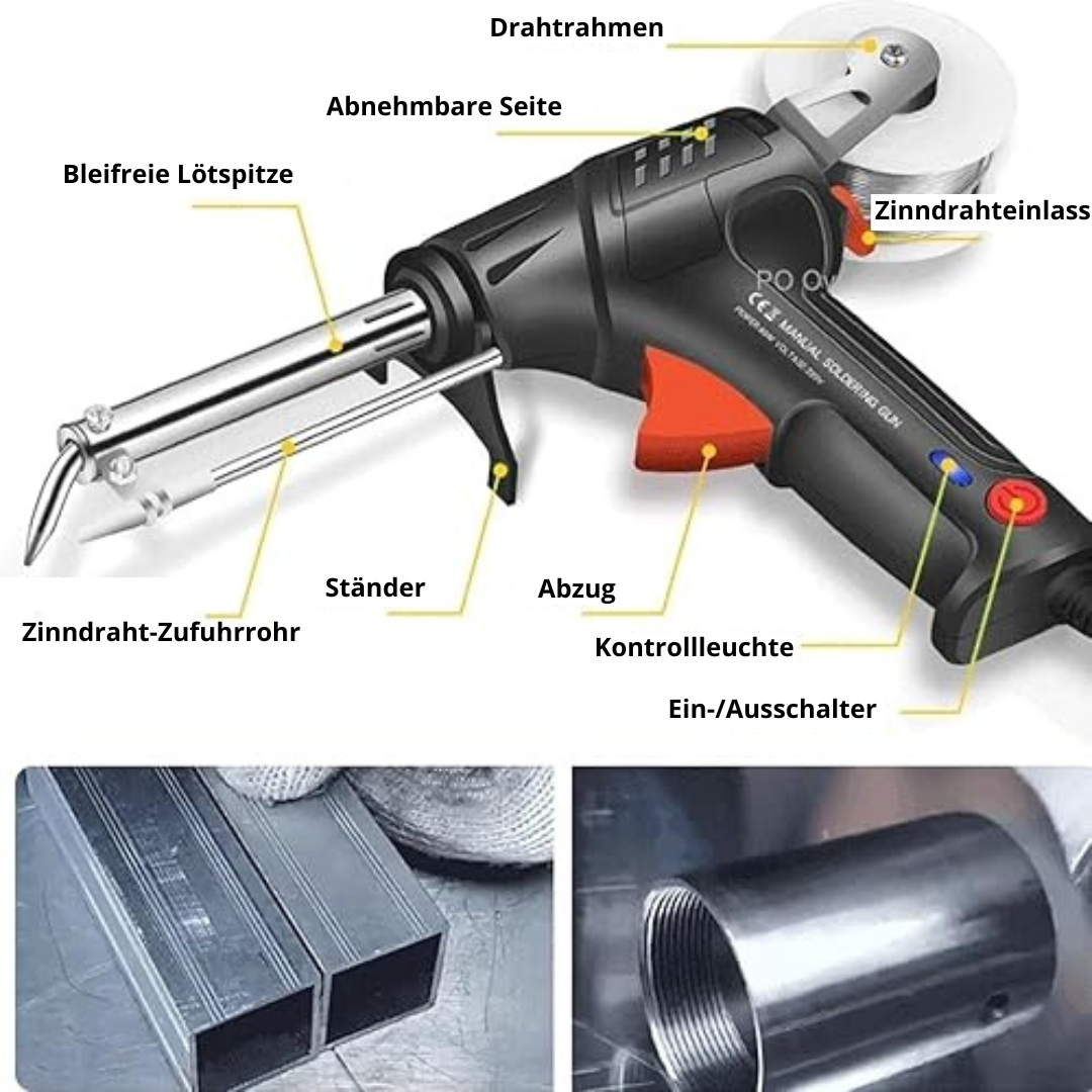 QuickHeat Soldering Tool | 20-Second Precision Soldering for Electronics