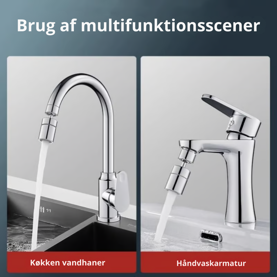 720° Movement Flexibility for Flawless Sinks