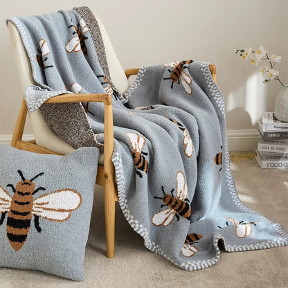 Cozy Honeycomb Throw Blanket for Ultimate Comfort