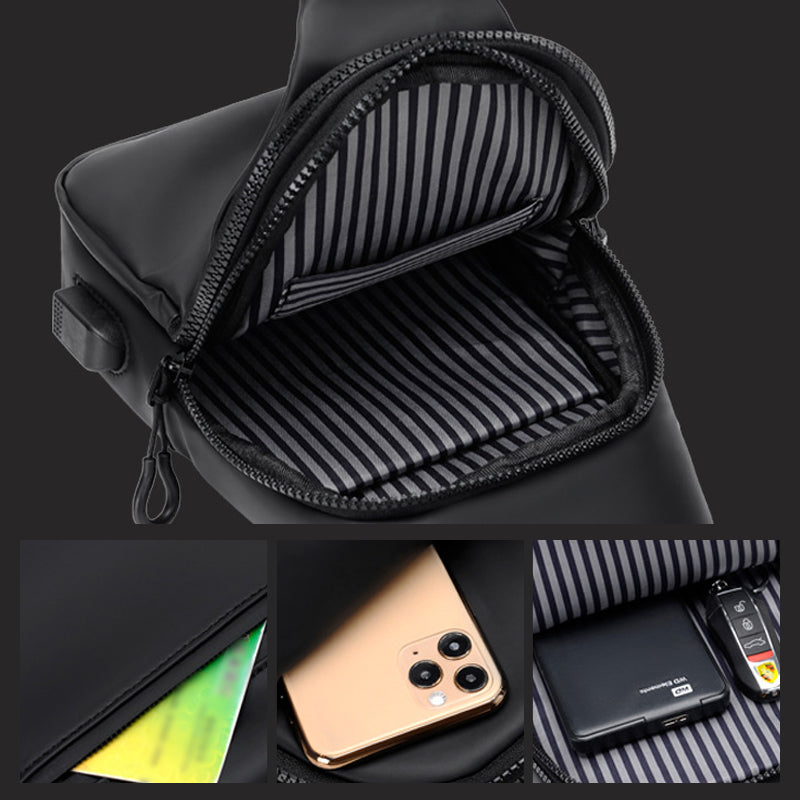 Water-Resistant Crossbody Bag for Everyday Use
