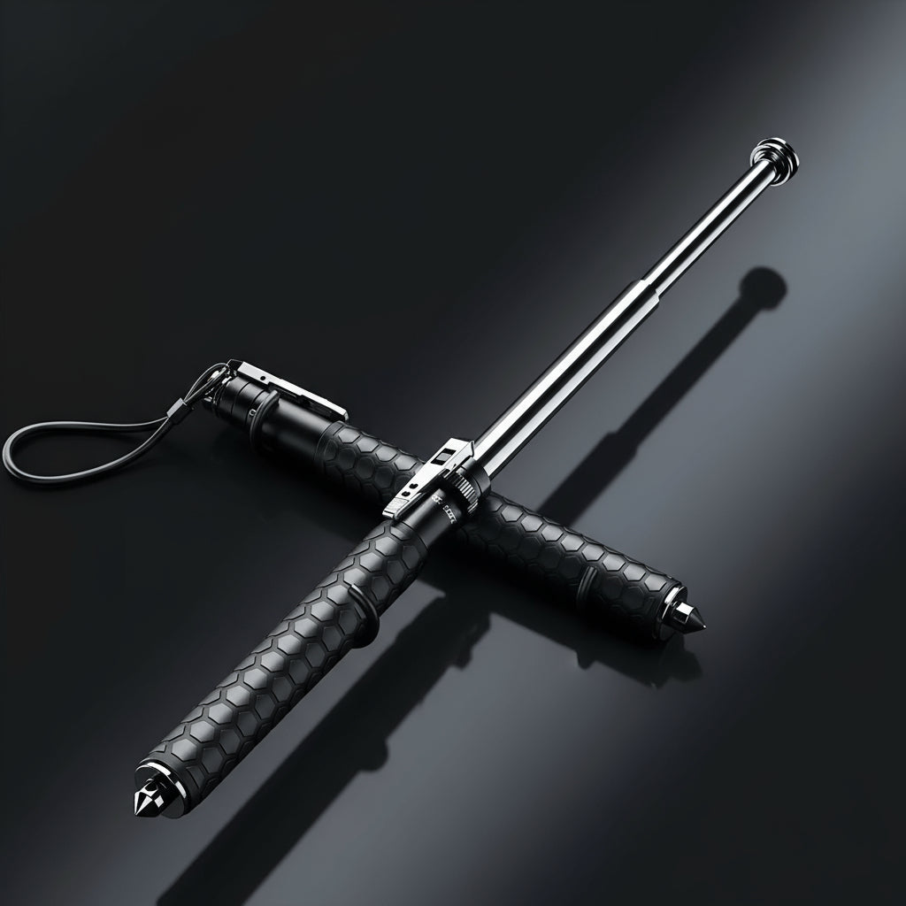 Self-Defense Walking Stick with Stability Support