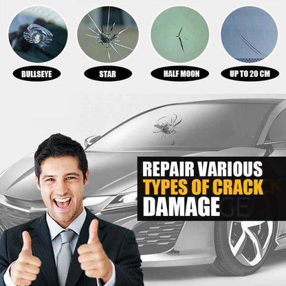 Repair Fluid for Glass Surfaces