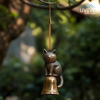 Handcrafted Wind Chime for Cat Lovers