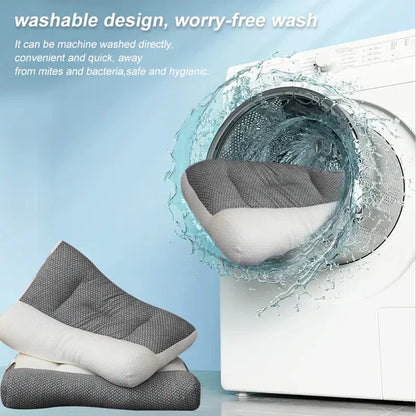 Neck Support Pillow for Back and Side Sleepers – Ergonomic Design