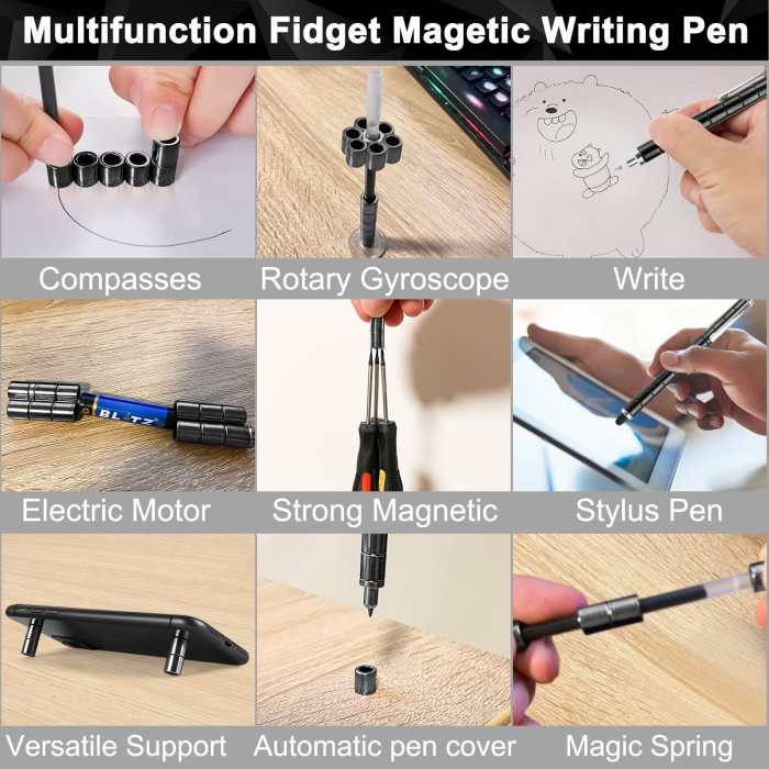 Magnetic Creativity Pen: Write, Play, and Unwind