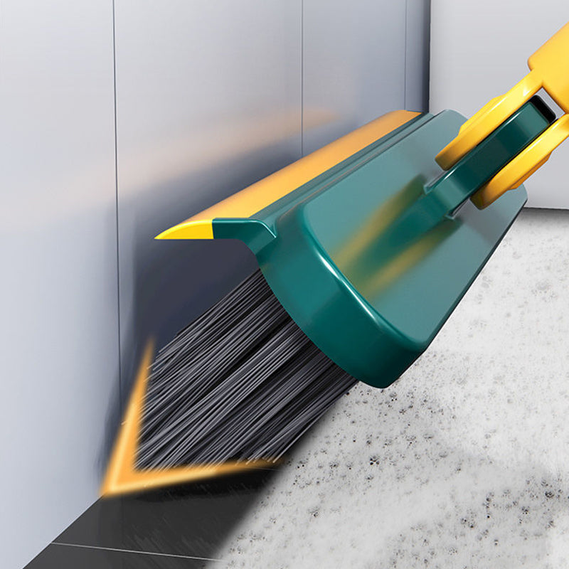 Dual-Function Floor Scrubber with Ergonomic Handle