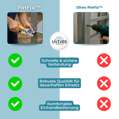 Strong Connections Without Screws in Seconds – Includes 100 Pins