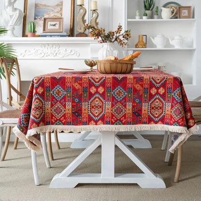 Desert Blossom Bohemian Table Cover