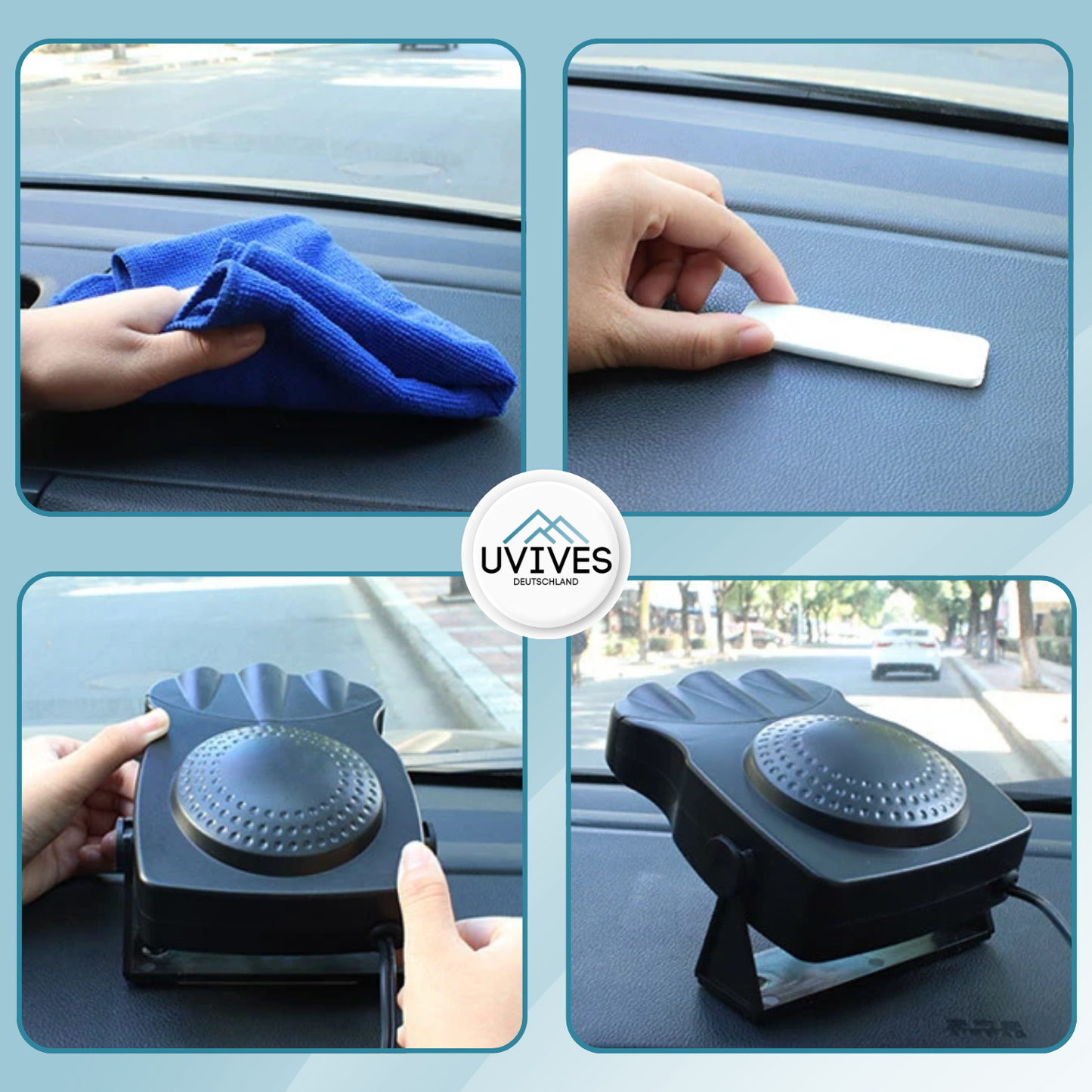 Instantly Clears Foggy Windows and Heats Your Car - HeatWave Pro