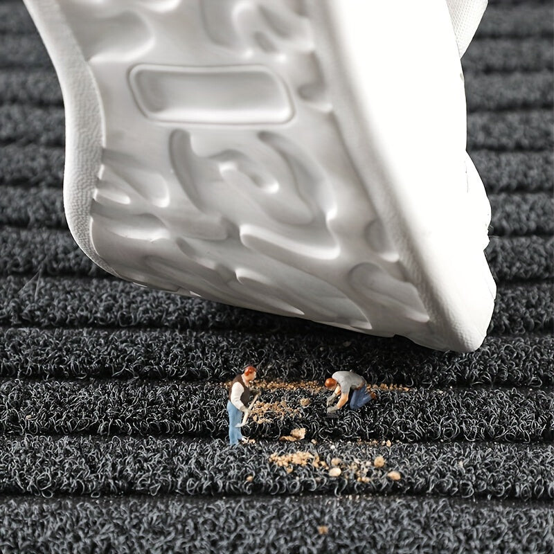 Weather-Resistant Doormat for Indoor and Outdoor Use - All-Season Design