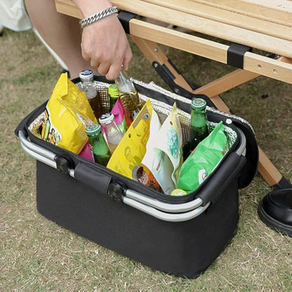 Space-Saving Picnic Carrier with Leakproof Design