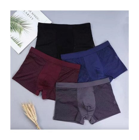 ComfortFit Bamboo Boxer Briefs Set of 10