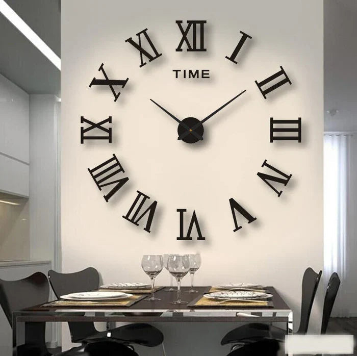 Silent Analog Wall Clock - Modern Decor for Any Space