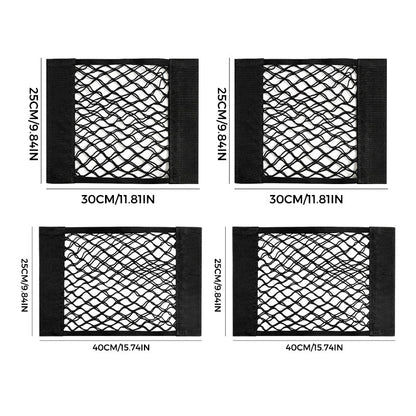 Smart Storage Net for Plastic Bags with Adhesive Tape