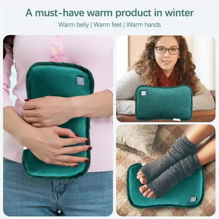 Compact Electric Hand Warmer & Heat Pad