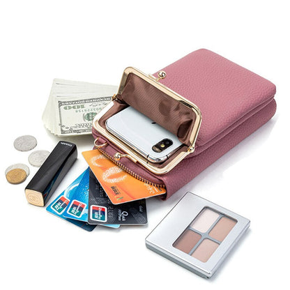Compact Multi-Pocket Crossbody Bag for Everyday Use
