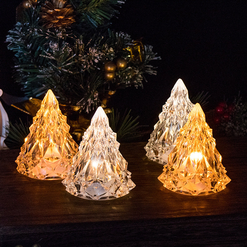 Charming LED Crystal Tree Night Light
