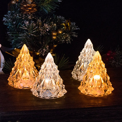 Charming LED Crystal Tree Night Light