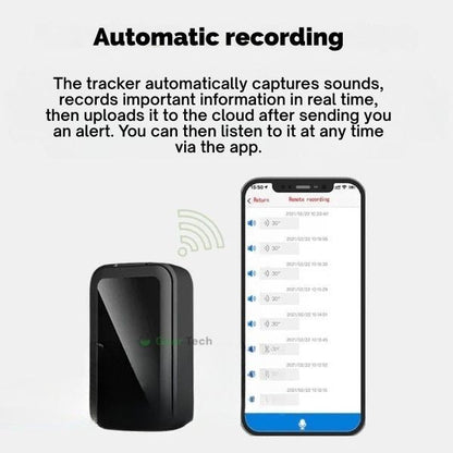 Motorcycle GPS Tracker - Waterproof, Magnetic, No Subscription Needed for Global Use