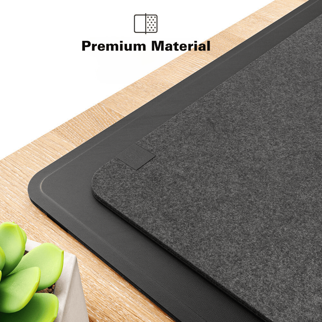 3-in-1 Magnetic Wireless Charging Mouse Pad | Charge, Work, and Light