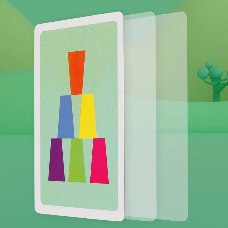 Stacking Cups Educational Toy Inspired by Montessori Method