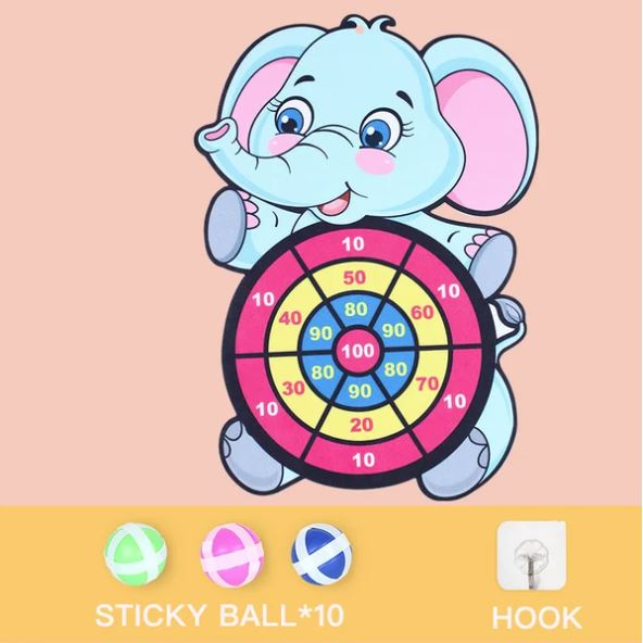 Family Fun with Animal Dart Game StickShot
