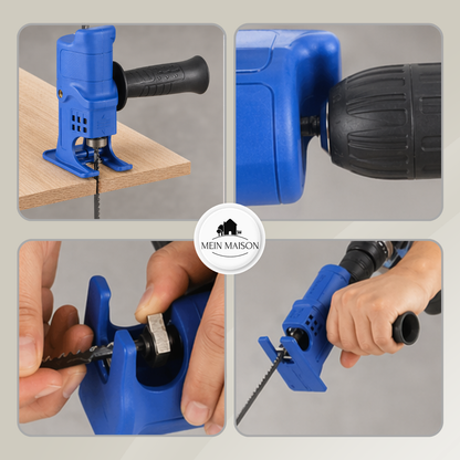 Transform Your Drill into a Powerful Cutting Tool | 3 Blade Set