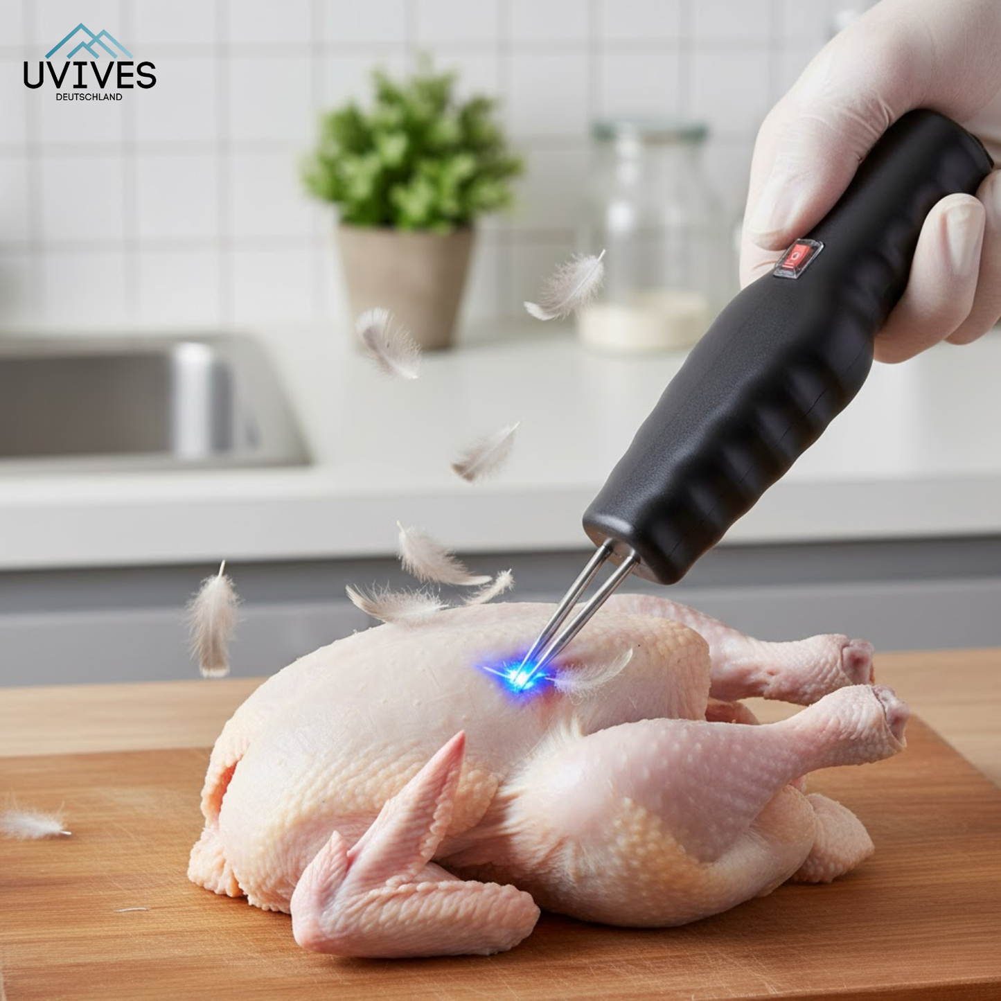 Compact Poultry Plucking Machine – Feather Removal Tool