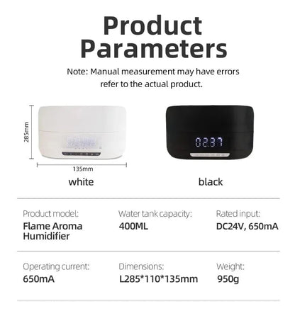 All-in-One Mist Humidifier and Bluetooth Speaker