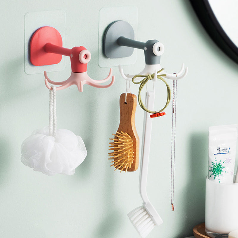Versatile 360-Degree Rotating Organizer Hook